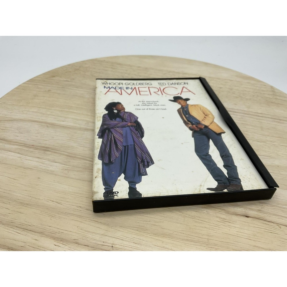 Warner Home Video Made in America DVD Movie PG-13 White Good Whoopi Goldberg‎